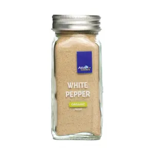 Bột Tiêu Trắng Hữu Cơ, Organic White Pepper (74g) - ATLAS GARDEN